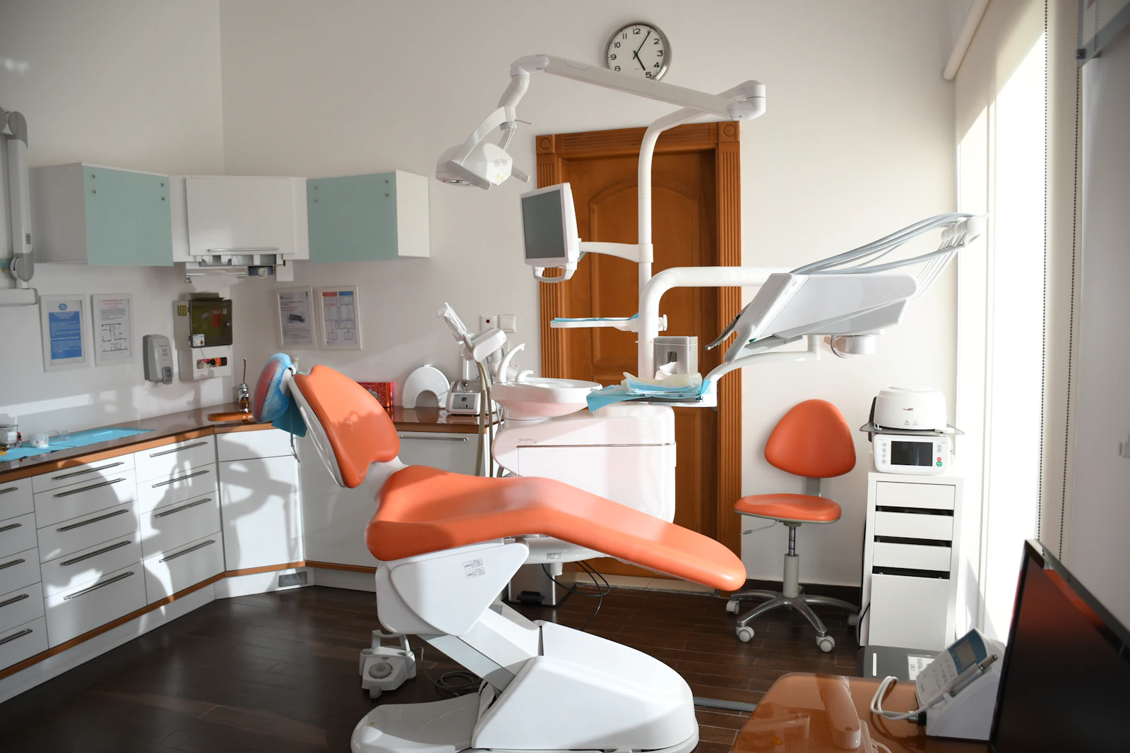 Placeholder photograph of a treatment room