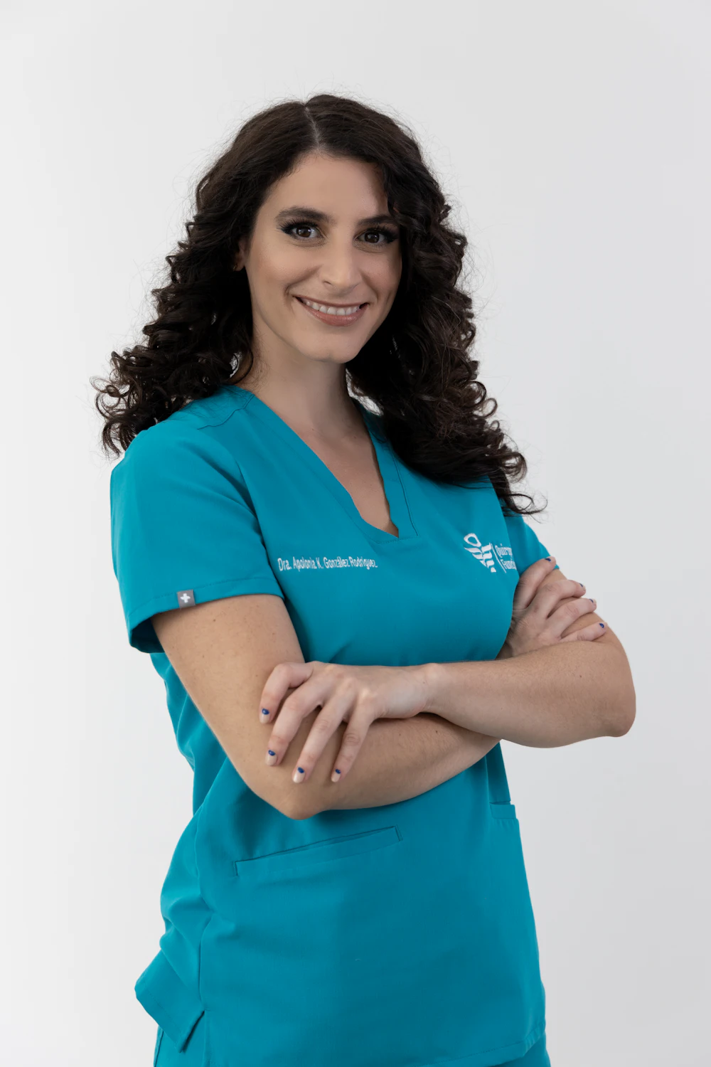 Placeholder portrait of a dental professional
