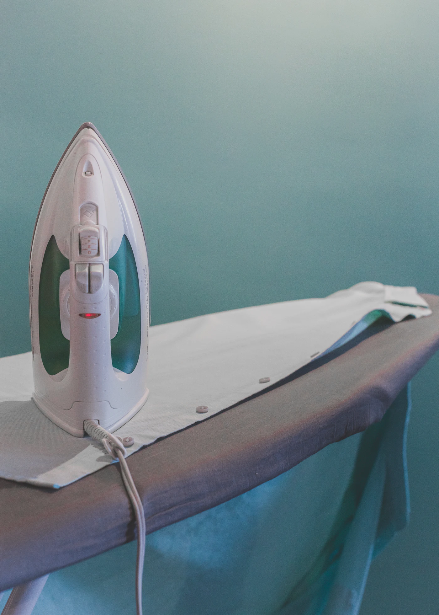 Placeholder photograph of ironing