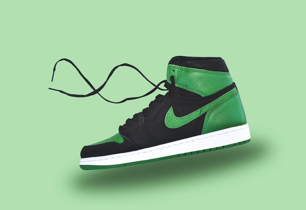 Placeholder photograph of a sneaker