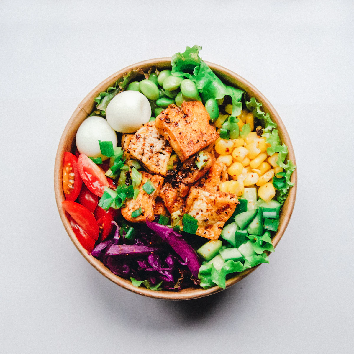 Placeholder photograph of a rice bowl