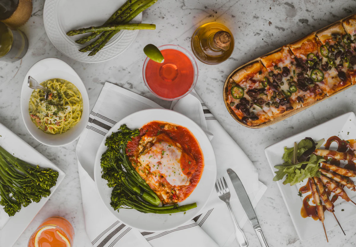 Placeholder photograph of a brunch spread
