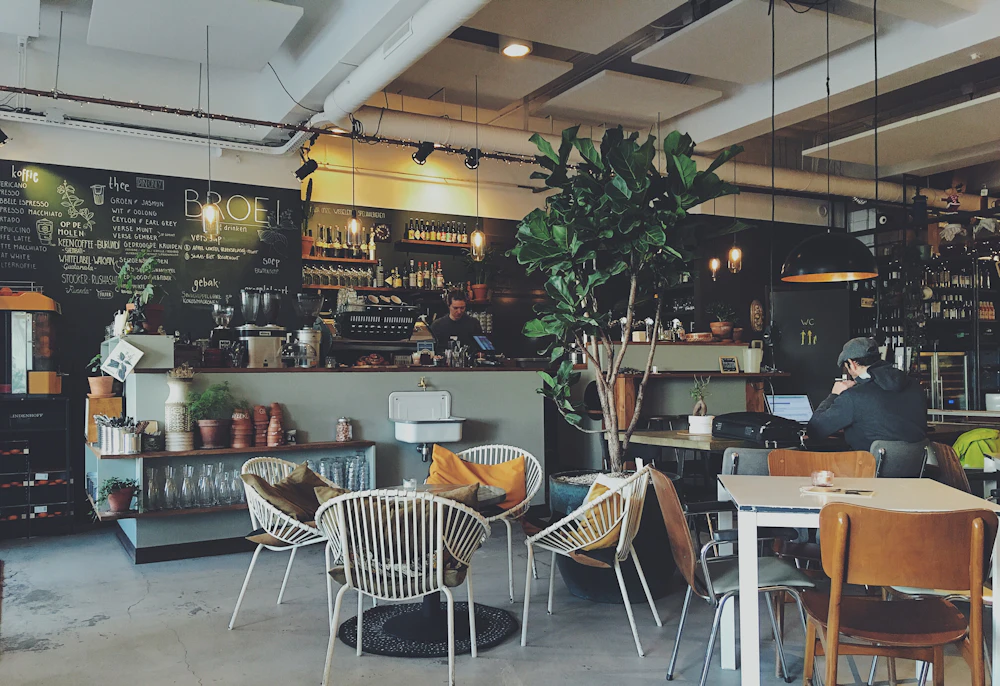 Warm café sample website for Mabini Coffee House