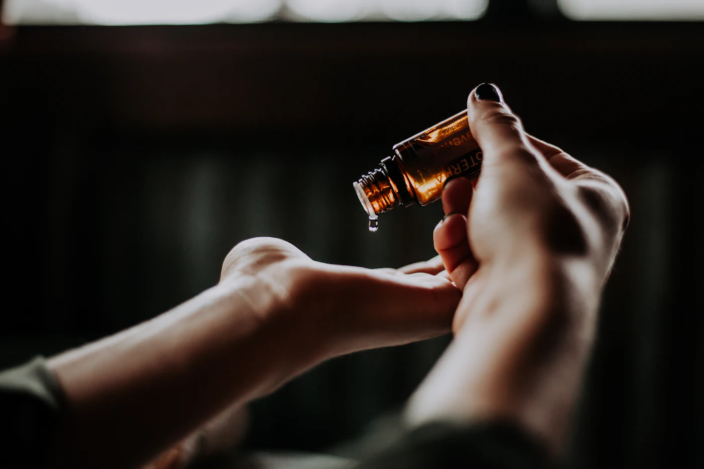 Placeholder photograph of treatment oils