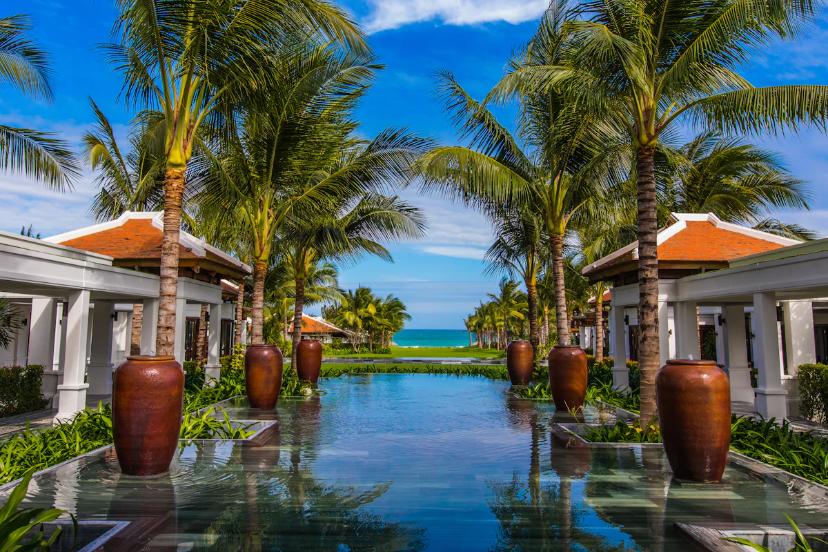 Dark resort luxury sample website for Amihan Spa